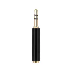 NANOTRON TECHNOLOGIES - Adaptador de micrófono Jack 3.5 mm TRRS a TRS para equipo de grabación