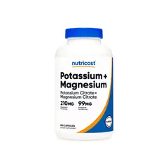 NUTRICOST - Potassium + Magnesium Citrate Capsules