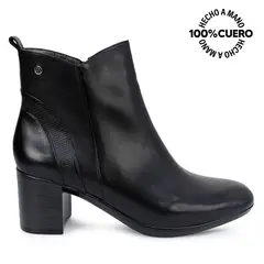 VIALE - Botin Basico DAYA-2612 Negro Cuero