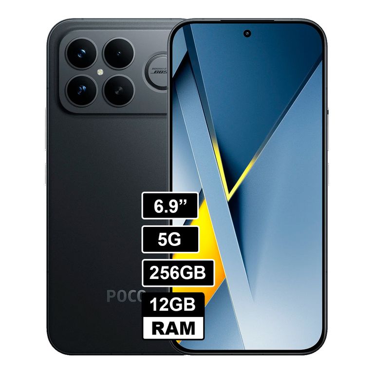 Smartphone POCO F8 Ultra 12GB 256GB Negro