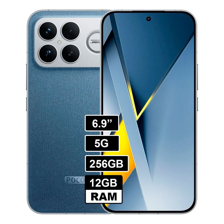 Smartphone POCO F8 Ultra 12GB 256GB Azul