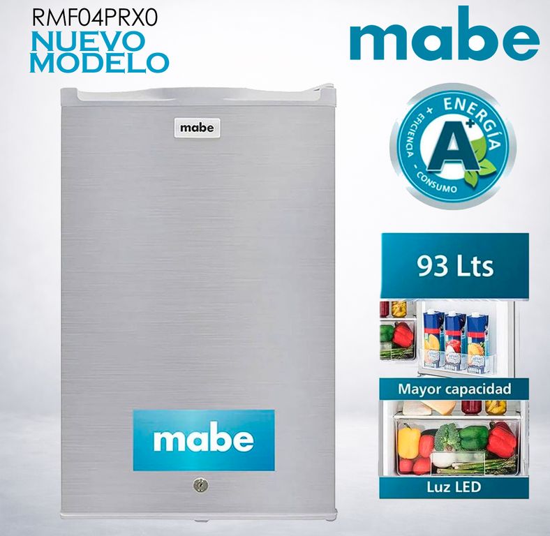 Frigobar Inox RMF04PRX0 de 93L