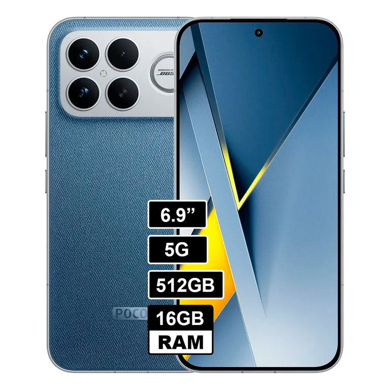 Smartphone POCO F8 Ultra 16GB 512GB Azul