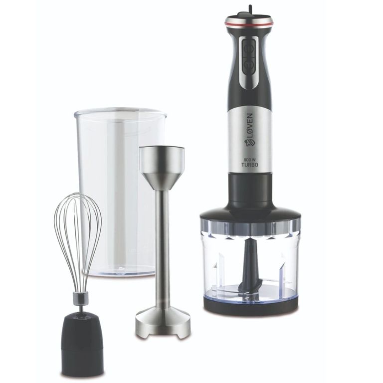 Batidora de Inmersión MP800-CLA 800W 1L Multifunción de Acero Inoxidable