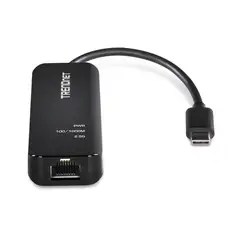 TRENDNET - Adaptador USB-C a red 2.5 Gbps TUC-ET2G - Conexión rápida y compatible para tu di