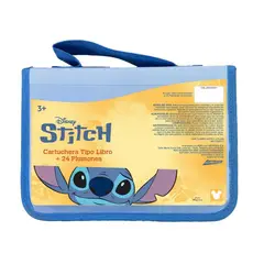 ARTESCO - Cartuchera Stitch con 24 Plumones