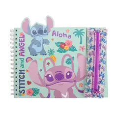 ARTESCO - Cuaderno Set para Colorear Anillado Stitch
