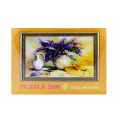 GENERICO - Rompecabeza Florero de Lavandas 2000 Piezas