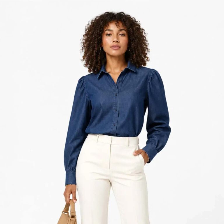 BLUSA PARA MUJER COTTONS JEANS CLOY
