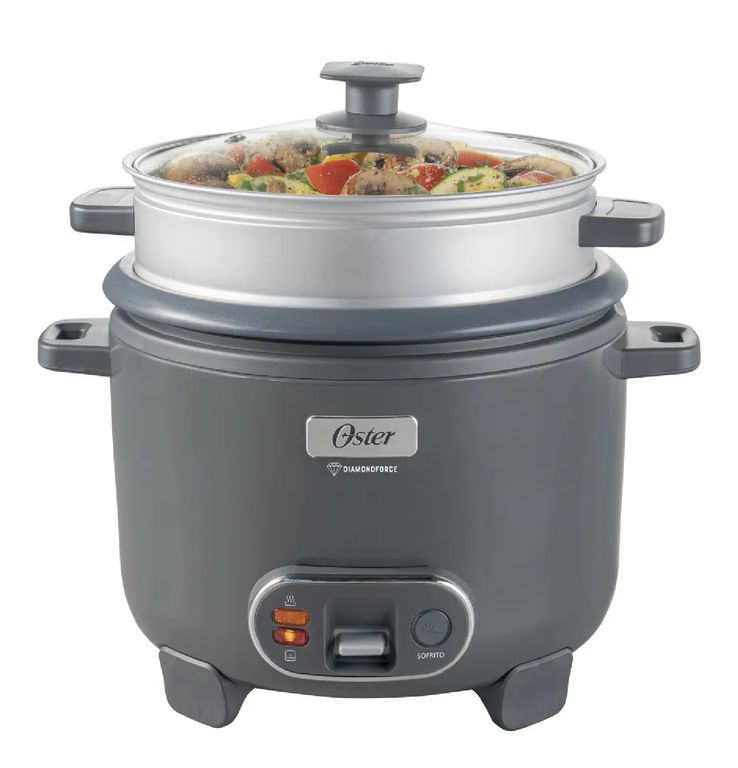 Olla Arrocera CKSTRC12DFSKE 2.2L con Vaporera y Función Sofrito - Gris