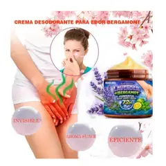 GENERICO - Crema desodorante potente ANTIMICROBIANA 72 HORAS EDOR CUERPO FRESCO