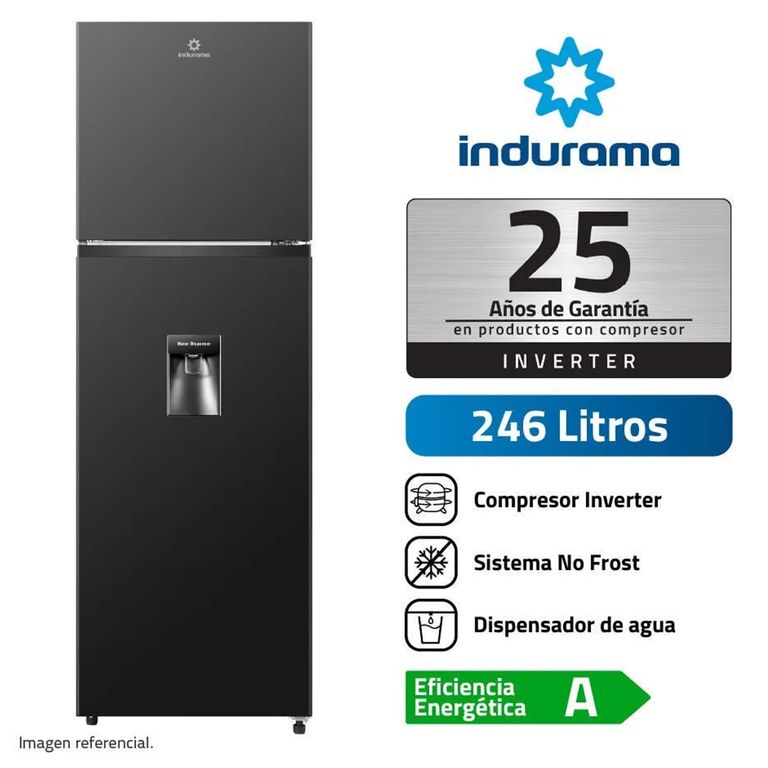 Refrigeradora 246 L RI-389DNI No Frost Negro