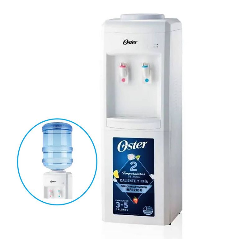 Dispensador de Agua 35 Galones OS-PWDA8001W - Blanco