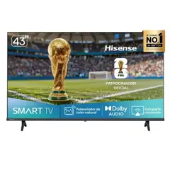 Hisense - Televisor 43 FHD Smart TV 43A4NV