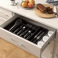 GENERICO - ORGANIZADOR DE CUBIERTOS PARA CAJON