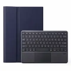 GENERICO - Funda Con Teclado para iPad A16 Gen 11 2025 con Porta Lapiz, Azul Oscuro