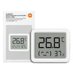XIAOMI - Higrometro Monitor 3 mini Medidor Humedad y Temperatura Bluetooth