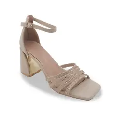 STHEF - SANDALIA MUJER FIESTA BEIGE 7841