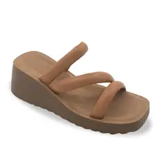 STHEF - Sandalia Mujer Casual Camel 7843 Marrón 1107261