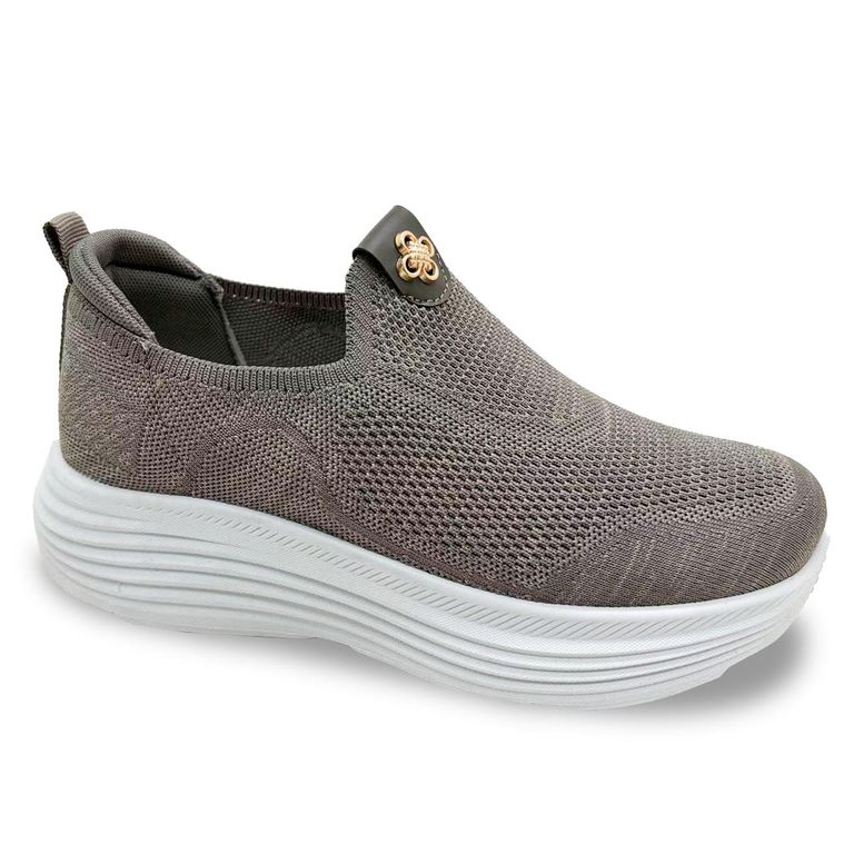 Zapatilla Mujer Casual Khaki 8282 Khaki 1144182