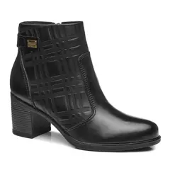 PEGADA - BOTIN MUJER CUERO VESTIR PRETO 280402-05