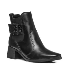 PEGADA - BOTIN MUJER CUERO VESTIR PRETO 282351-05