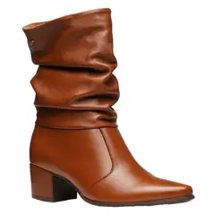 PEGADA - BOTIN MUJER CUERO VESTIR PINHAO 280901-04