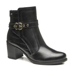 PEGADA - BOTIN MUJER CUERO VESTIR PRETO 280401-03