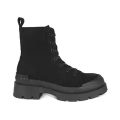 STHEF - Botines Combat Mujer 7607 NEGRO-STHEF