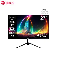 TEROS - Monitor Plano TE-2714S, 27 FHD IPS, 144Hz, 1ms, HDMI,DP, Audio Out, Parlantes