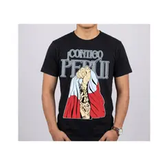 GENERICO - Polo Perú Contigo Perú Color Negro