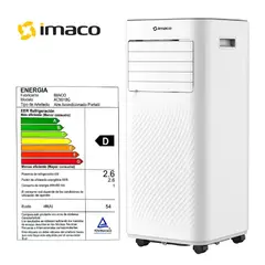 Imaco - Aire Acondicionado Portátil 9000 BTU AC9010G