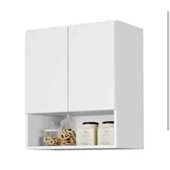 PELIKANO - Mueble organizador de cocina multiuso blanco