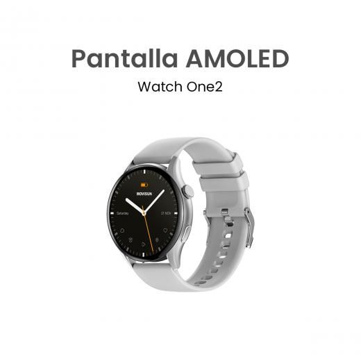 Smartwatch Watch One2 – Pantalla AMOLED 1.43”, Llamadas Bluetooth, IP68, Control de Salud y Más de 100 Deportes