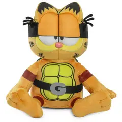 KIDROBOT - Peluche Gato Garfield x Tortugas Ninja - Garfello 20cm -