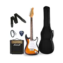 JAY TURSER - PACK GUITARRA ELECTRICA 03 JT-30-TSB-A-U; MARSHALL MG10 AMPLIFICADOR 10W; ACCESORIOS