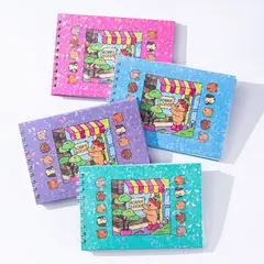 GENERICO - Libro para Colorear Bobbie Goods rosado - anillado
