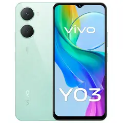 VIVO - Smartphone Y03 / 6.56"/ 8GB RAM (4GB+ 4GB Extended)+ 128GB/ Batery 5000mah IP54 /Gem Green