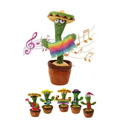 GENERICO - Juguete Cactus Bailarín Musical Imita Con Ropa