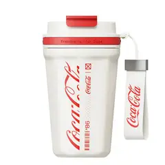 GERM - Vaso Mug Térmico Octagon Pro Coca Cola x 550ml 18.6oz blanco