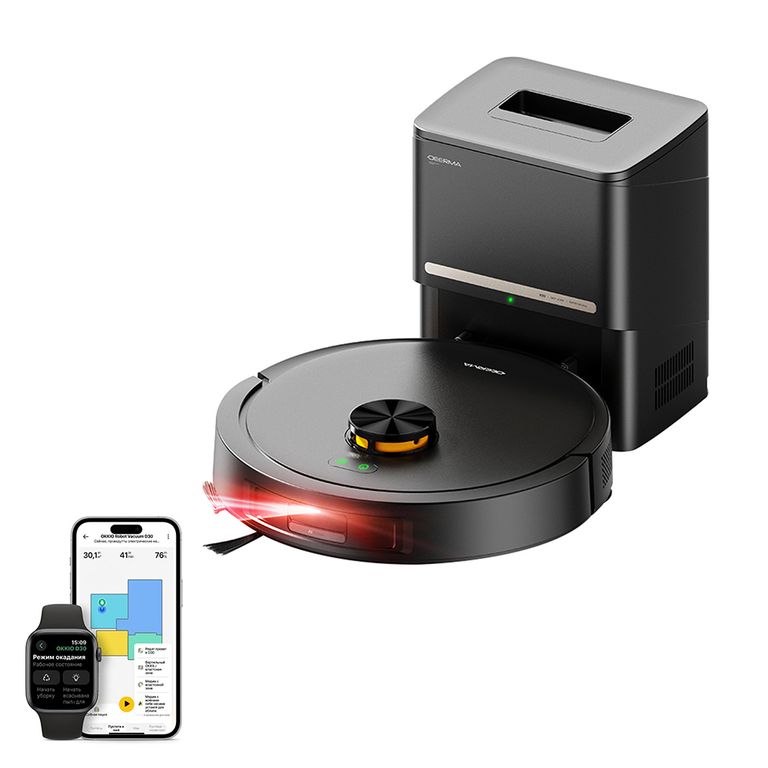 Aspiradora Robot Inteligente DEM-S30 Negro