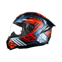 LS2 - CASCO FF810 VIGO KEDUO ROJO VISOR TRANSP Y CERT ECE-2206