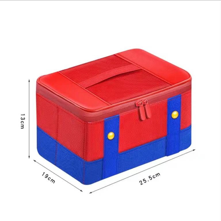 Maleta para consola Roja transportador de juegos