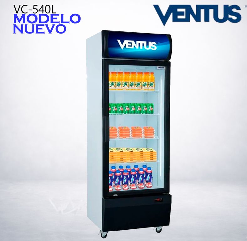 VISICOOLER 1 PTA DE VIDRIO 540 LT VC-540L