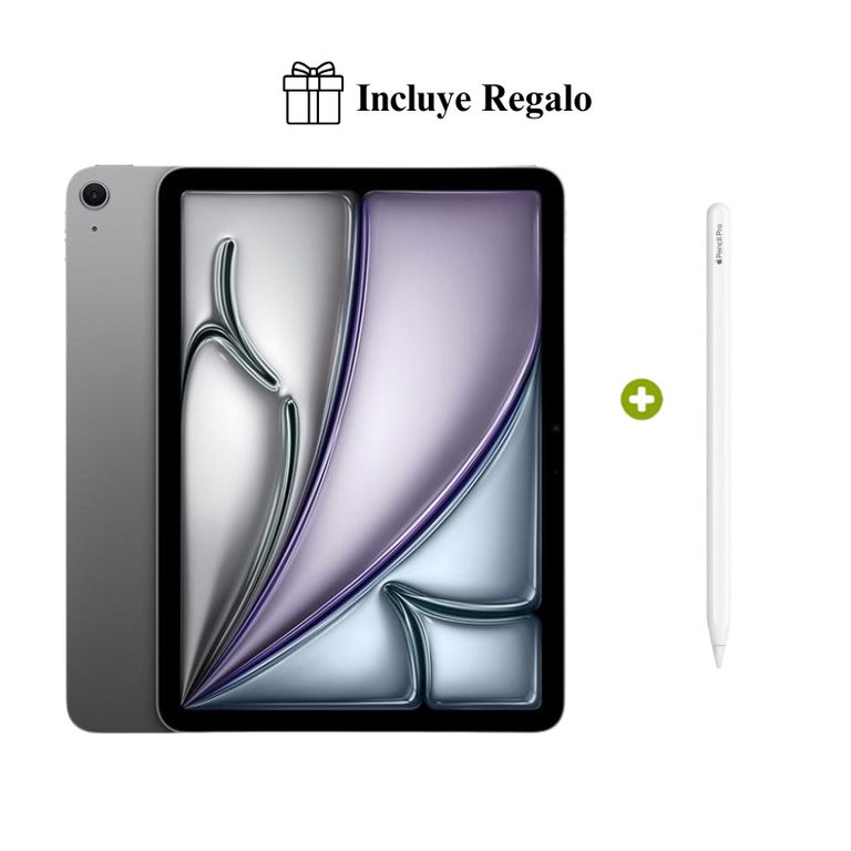 Nuevo iPad Air 13″ Chip M4 Wifi 128GB - Space Gray + Pencil Pro