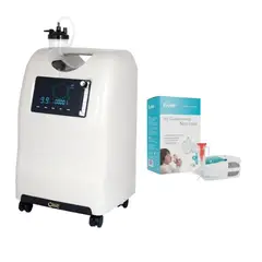OLIVE - CONCENTRADOR DE OXIGENO 10 LT + NEBULIZADOR FOLEE