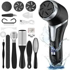 PUREPOWER - Removedor de Callos para Pies Electrico Profesional para Tacones Agrietados y Piel Muerta