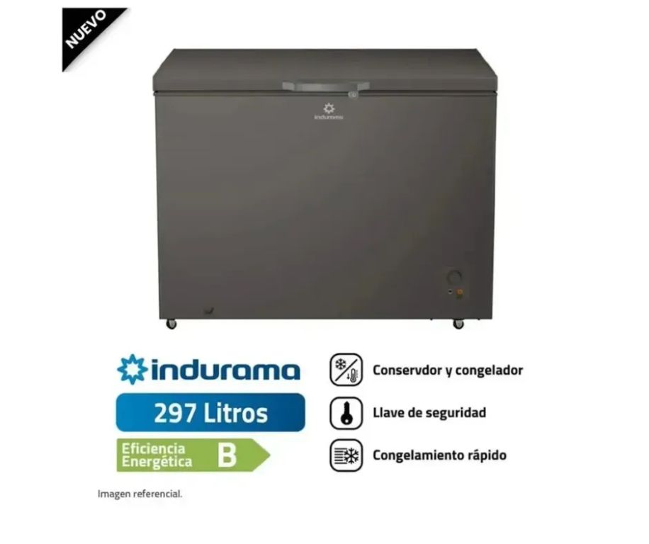 Congeladora 297L CI-320DG Gris Defrost
