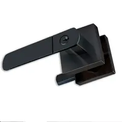 CANTOL - CERRADURA DE MANIJA JAZMIN DORMITORIO NEGRO MATE