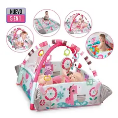 GENERICO - Gimnasio Musical 5 en 1 con pelotas Niña CM-8081